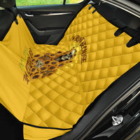 I'm Blunt Because God Rolled Me Sunflower Reaper Back Car Seat Cover - Wonder Print Shop