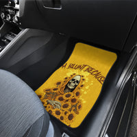 I'm Blunt Because God Rolled Me Sunflower Reaper Car Mats - Wonder Print Shop
