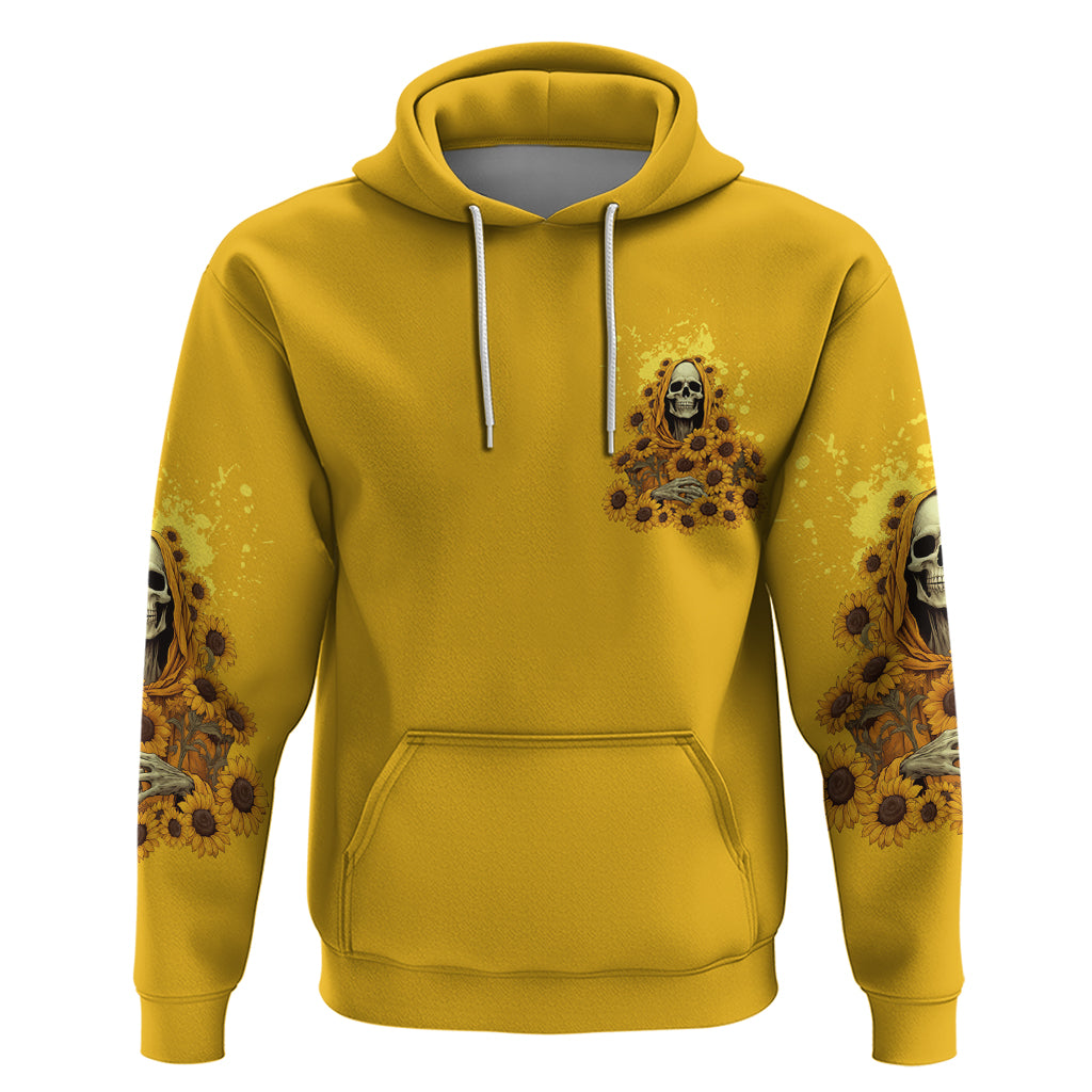 I'm Blunt Because God Rolled Me Sunflower Reaper Hoodie - Wonder Print Shop