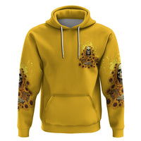 I'm Blunt Because God Rolled Me Sunflower Reaper Hoodie - Wonder Print Shop