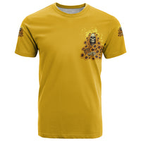 I'm Blunt Because God Rolled Me Sunflower Reaper T Shirt - Wonder Print Shop