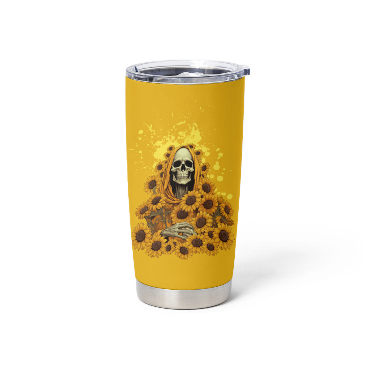 I'm Blunt Because God Rolled Me Sunflower Reaper Tumbler Cup - Wonder Print Shop