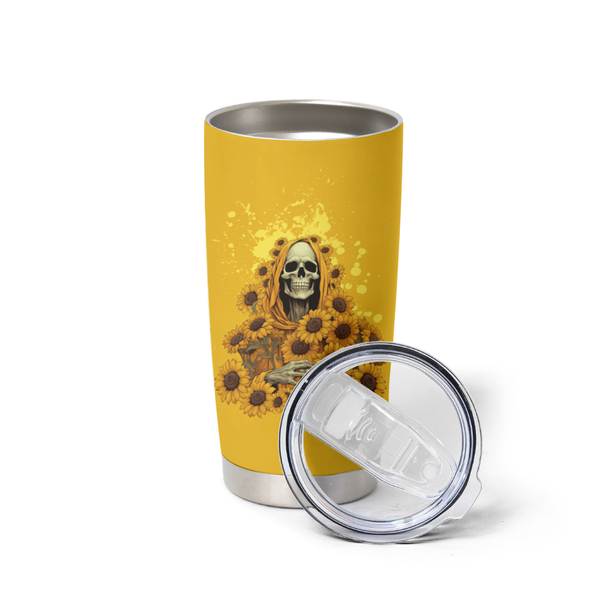I'm Blunt Because God Rolled Me Sunflower Reaper Tumbler Cup - Wonder Print Shop