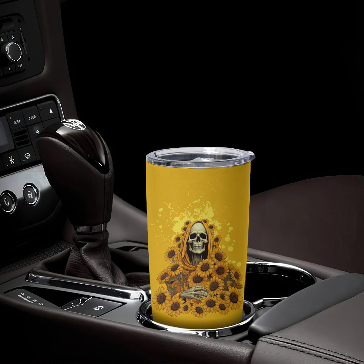 I'm Blunt Because God Rolled Me Sunflower Reaper Tumbler Cup - Wonder Print Shop