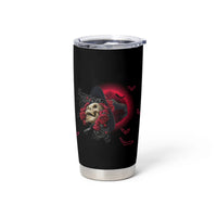 In A World Full Of Princesses Be A Witch Rose Skull Tumbler Cup - Wonder Print Shop