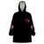 In A World Full Of Princesses Be A Witch Rose Skull Wearable Blanket Hoodie - Wonder Print Shop