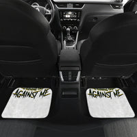 I Can't Go To Hell Fire Eyes Skull Car Mats - Wonder Print Shop