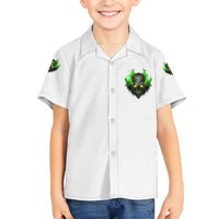 I Can't Go To Hell Fire Eyes Skull Hawaiian Shirt - Wonder Print Shop