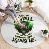 i-cant-go-to-hell-fire-eyes-skull-round-carpet