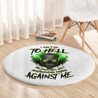 i-cant-go-to-hell-fire-eyes-skull-round-carpet