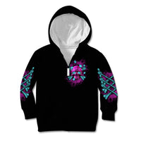 In My Defense I Was Left Unsupervised Kid Hoodie - Wonder Print Shop
