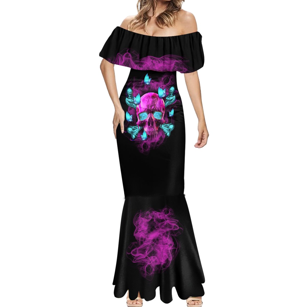In My Defense I Was Left Unsupervised Mermaid Dress - Wonder Print Shop
