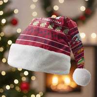Thailand Christmas Santa Hat with Santa Elephant Snowman Palm Tree and Sawasdee Holiday - Wonder Print Shop
