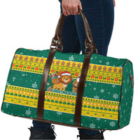 Togo Christmas Travel Bag with Santa Lion Drummer Gingerbread and National Emblem - Wonder Print Shop