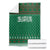 Saudi Arabia Christmas Blanket with Green Pattern, Traditional Script Motif, and Camel Caravan Silhouette - Wonder Print Shop