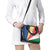 Seychelles Christmas Shoulder Handbag with Flag Colors Pattern, Tropical Bird Motif, and National Coat of Arms - Wonder Print Shop