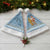 Seychelles Christmas Santa Hat with Ocean Blue Pattern, Marlin Fish Artwork, and Surfing Santa Motif - Wonder Print Shop