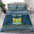 Sierra Leone Christmas Bedding Set with Ornamental Pattern, National Coat of Arms, and Festive Motif - Wonder Print Shop