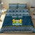Sierra Leone Christmas Bedding Set with Ornamental Pattern, National Coat of Arms, and Festive Motif - Wonder Print Shop