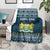 Sierra Leone Christmas Blanket with Ornamental Pattern, National Coat of Arms, and Festive Motif - Wonder Print Shop