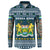Sierra Leone Christmas Button Sweatshirt with Ornamental Pattern, National Coat of Arms, and Festive Motif - Wonder Print Shop