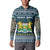 Sierra Leone Christmas Button Sweatshirt with Ornamental Pattern, National Coat of Arms, and Festive Motif - Wonder Print Shop