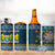 Sierra Leone Christmas 4 in 1 Can Cooler Tumbler with Ornamental Pattern, National Coat of Arms, and Festive Motif - Wonder Print Shop