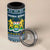 Sierra Leone Christmas 4 in 1 Can Cooler Tumbler with Ornamental Pattern, National Coat of Arms, and Festive Motif - Wonder Print Shop