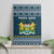 Sierra Leone Christmas Canvas Wall Art with Ornamental Pattern, National Coat of Arms, and Festive Motif - Wonder Print Shop