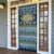 Sierra Leone Christmas Door Cover with Ornamental Pattern, National Coat of Arms, and Festive Motif - Wonder Print Shop