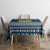 Sierra Leone Christmas Tablecloth with Ornamental Pattern, National Coat of Arms, and Festive Motif - Wonder Print Shop