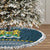 Sierra Leone Christmas Tree Skirt with Ornamental Pattern, National Coat of Arms, and Festive Motif - Wonder Print Shop