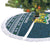 Sierra Leone Christmas Tree Skirt with Ornamental Pattern, National Coat of Arms, and Festive Motif - Wonder Print Shop