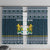 Sierra Leone Christmas Window Curtain with Ornamental Pattern, National Coat of Arms, and Festive Motif - Wonder Print Shop