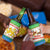 Sierra Leone Christmas 4 in 1 Can Cooler Tumbler with Festive Green Pattern, Golden Lion Emblem, and Santa Sleigh Motif - Wonder Print Shop