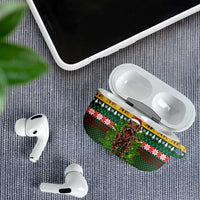 Christmas T Rex In Noel Tree AirPods Case Xmas Holiday Patterns - Wonder Print Shop