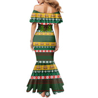 Christmas T Rex In Noel Tree Family Matching Mermaid Dress and Hawaiian Shirt Xmas Holiday Patterns - Wonder Print Shop