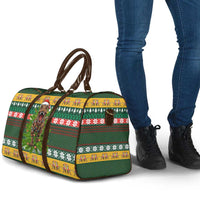 Christmas T Rex In Noel Tree Travel Bag Xmas Holiday Patterns - Wonder Print Shop