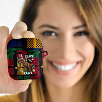 Christmas T Rex Rawr Rawr Rawr AirPods Case Xmas Holiday Patterns - Wonder Print Shop