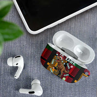 Christmas T Rex Rawr Rawr Rawr AirPods Case Xmas Holiday Patterns - Wonder Print Shop