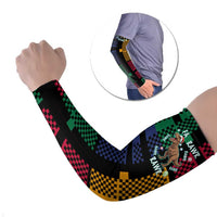 Christmas T Rex Rawr Rawr Rawr Arm Sleeves Xmas Holiday Patterns - Wonder Print Shop