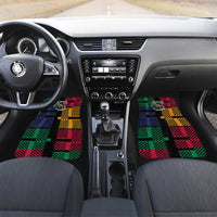 Christmas T Rex Rawr Rawr Rawr Car Mats Xmas Holiday Patterns - Wonder Print Shop