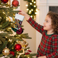 Christmas T Rex Rawr Rawr Rawr Christmas Stocking Xmas Holiday Patterns - Wonder Print Shop