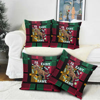 Christmas T Rex Rawr Rawr Rawr Pillow Cover Xmas Holiday Patterns - Wonder Print Shop