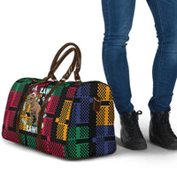 Christmas T Rex Rawr Rawr Rawr Travel Bag Xmas Holiday Patterns - Wonder Print Shop