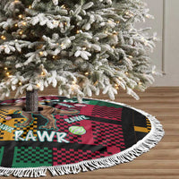 Christmas T Rex Rawr Rawr Rawr Tree Skirt Xmas Holiday Patterns - Wonder Print Shop