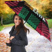 Christmas T Rex Rawr Rawr Rawr Umbrella Xmas Holiday Patterns - Wonder Print Shop