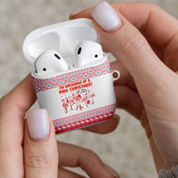 I'm Dreaming Of A Pink Christmas Flamingo Christmas Christmas AirPods Case Xmas Holiday Patterns - Wonder Print Shop