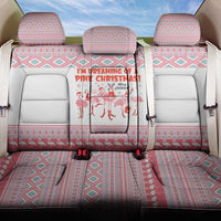 I'm Dreaming Of A Pink Christmas Flamingo Christmas Christmas Back Car Seat Cover Xmas Holiday Patterns - Wonder Print Shop