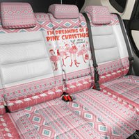 I'm Dreaming Of A Pink Christmas Flamingo Christmas Christmas Back Car Seat Cover Xmas Holiday Patterns - Wonder Print Shop